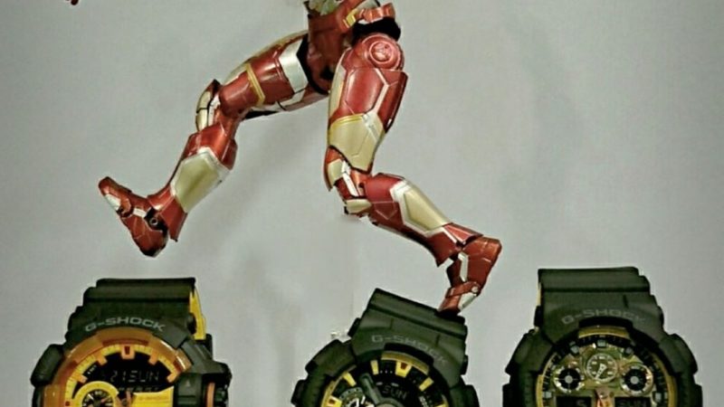 【G-SHOCK】ブラック×サンライトイエロー