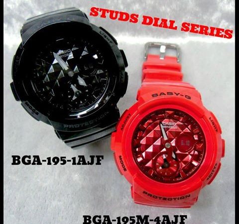 【BABY-G】~STUDS DIAL SERIES~  BGA-195