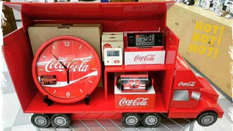 【CocaCola】コカ・コーラ×セイコーのトラックが只今停車中♪