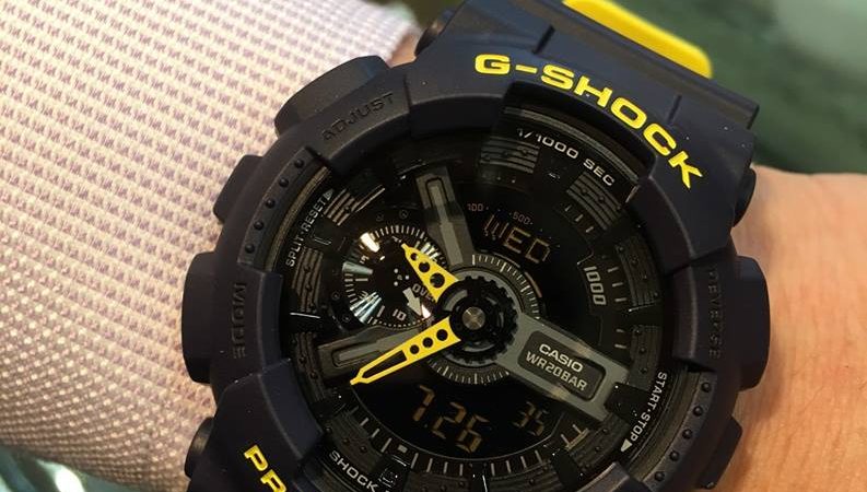【G-SHOCK】トレンドのネオンカラー!