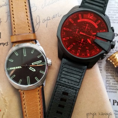 【DIESEL】この秋はレザーバンドに注目♪