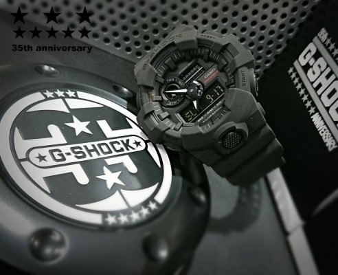【G-SHOCK】35周年記念モデル~3DダイヤルのGA-735