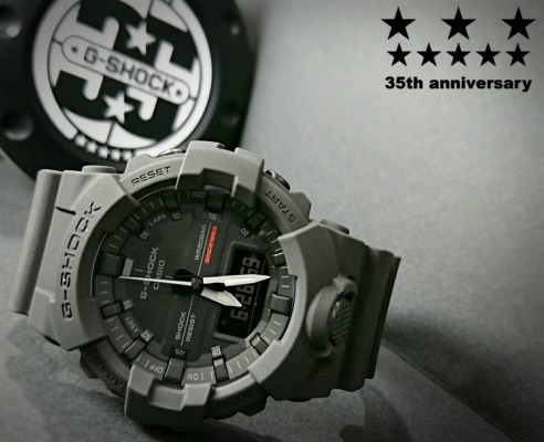 【G-SHOCK】35周年記念モデル~秒針付きGA-835
