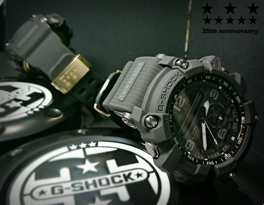 【G-SHOCK】35周年記念モデル:黒にこだわった仕様