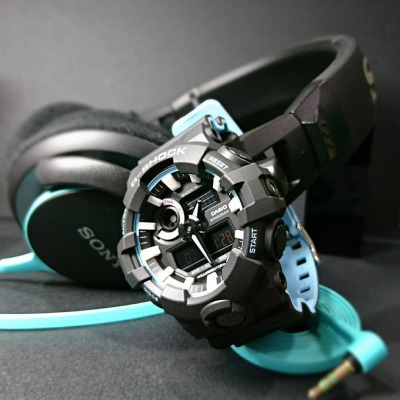 【G-SHOCK】ペールブルーの2色成型バンドがオシャレ♪