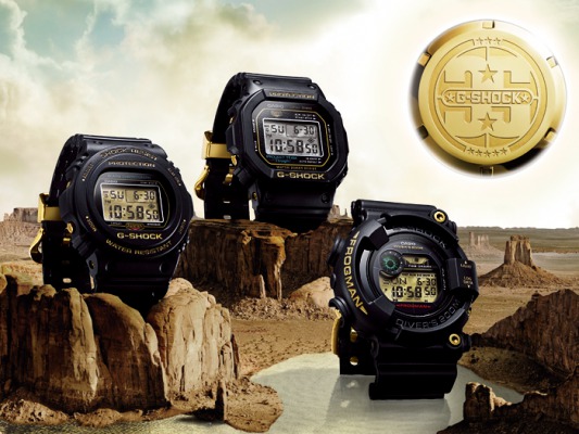 【G-SHOCK】“G-SHOCK”誕生35周年記念モデル「ORIGIN GOLD」4/13発売決定！