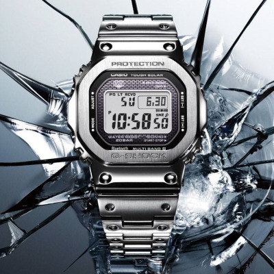 【G-SHOCK】初号機の系譜を受け継ぐ「5000」シリーズ初のフルメタル“G-SHOCK” 4/13発売