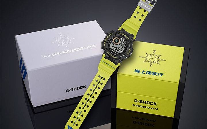 【G-SHOCK】海上保安庁（JCG）とのコラボFROGMAN 7/6発売！