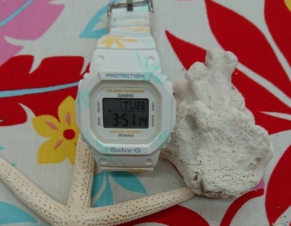 【BABY-G】夏限定のフラワーパターン♪