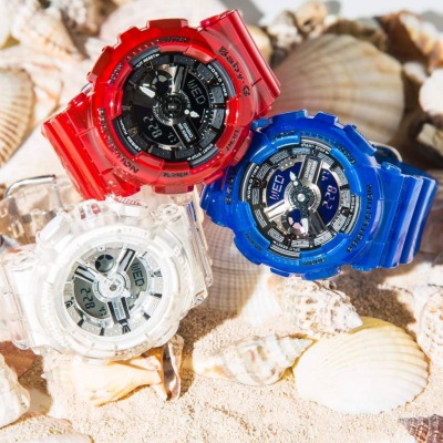 【G-SHOCK ＆ BABY-G】ビーチで一番目立つペアモデル♪