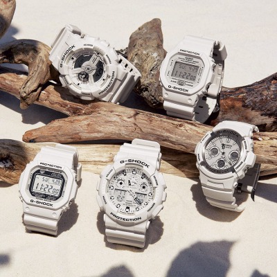 【G-SHOCK】暑い夏こそ、涼しげな白で、腕元を爽やかに♪
