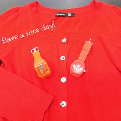 【FILA】赤が好き♪