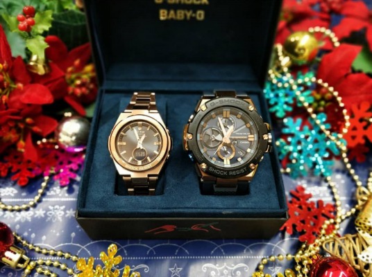 【G-SHOCK ＆ BABY-G】ピンクゴールドなペアでX’mas！