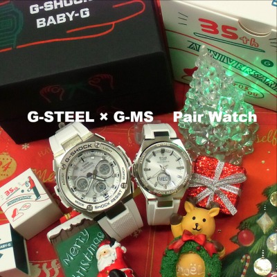 【G-SHOCK ＆ BABY-G】純白が美しいペア♪