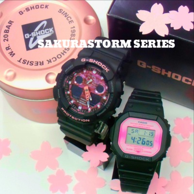 【G-SHOCK】他と差がつく人気モデルの「桜」限定モデル
