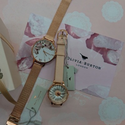 【OLIVIA BURTON】文字盤の可愛らしさがピカイチ♪