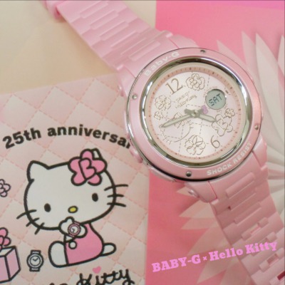 【BABY-G】ハローキティ45周年×BABY-G25周年