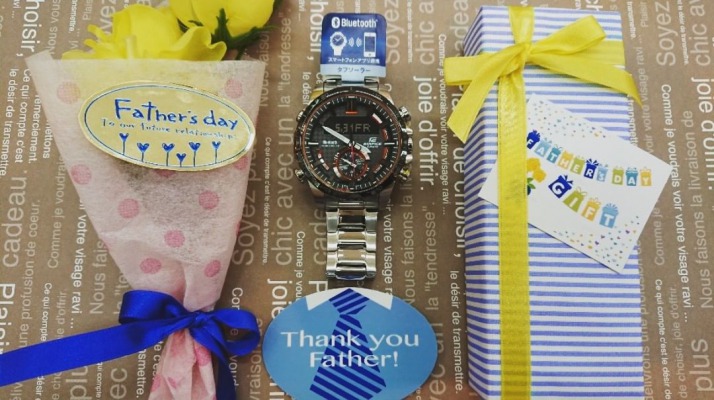 【父の日】Bluetooth対応のEDIFICE♪