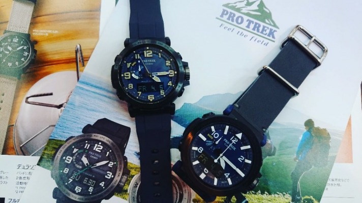 【PROTREK】ネイビーブルーシリーズは、仕事も山も大丈夫！