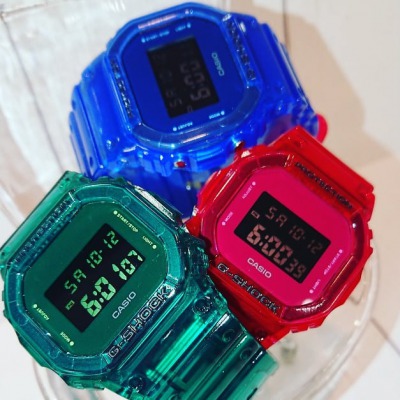【G-SHOCK】10月新製品、Color Skeleton Series！