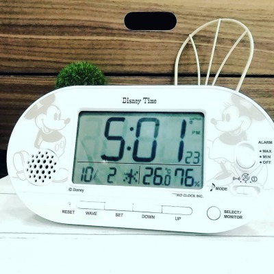 【SEIKO】ディズニーデザイン+31曲メロディーアラーム