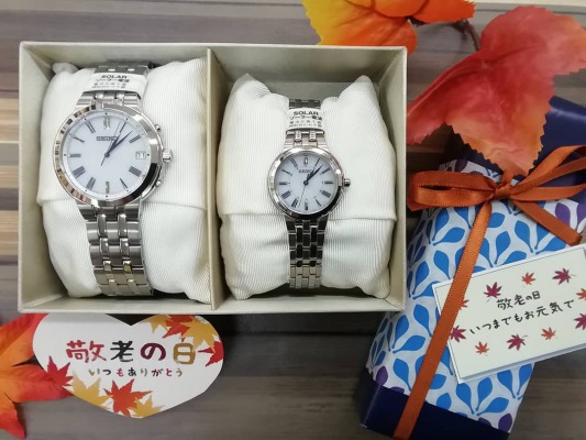 【SEIKO】感謝の気持ちをペアの腕時計に込めて！