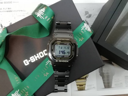 【G-SHOCK】<限定>GMW-B5000のチタンモデル