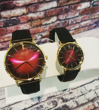 【SEIKO・ペア】ゴールドフェザー デザイン復刻モデル