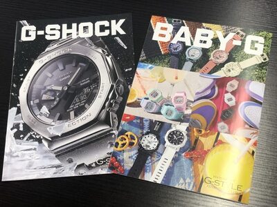【G-SHOCK&BABY-G】G-STYLEオリジナルリーフレット秋版 完成しました!