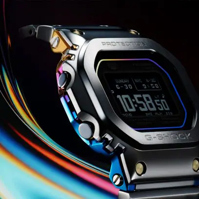 【G-SHOCK】人気のGMW-BZ5000シリーズに 限定レインボーカラー